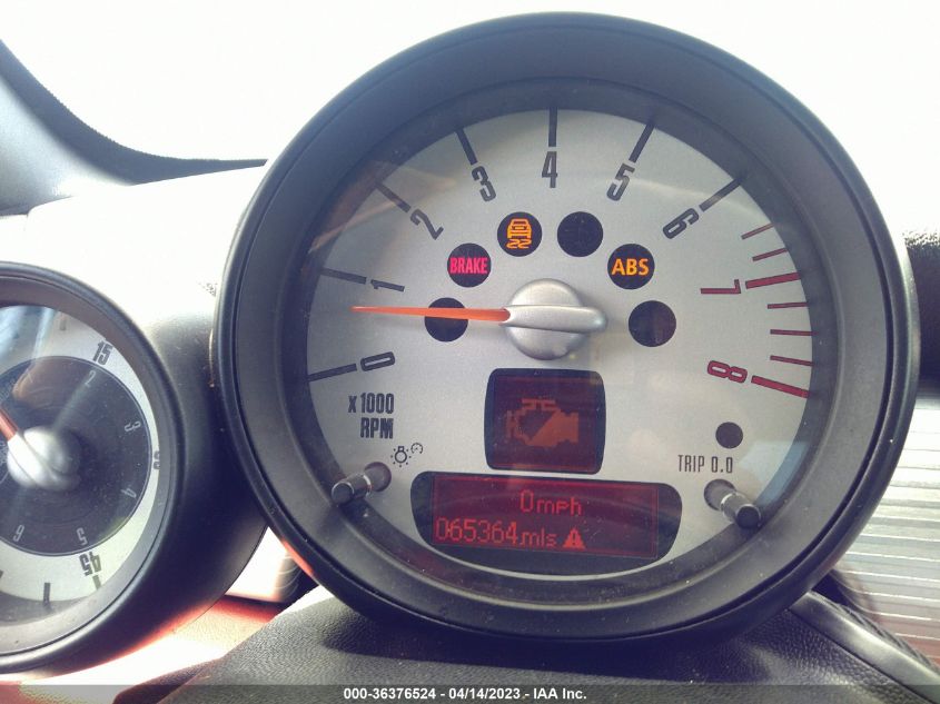 2013 MINI COOPER ROADSTER WMWSY1C53DT429357