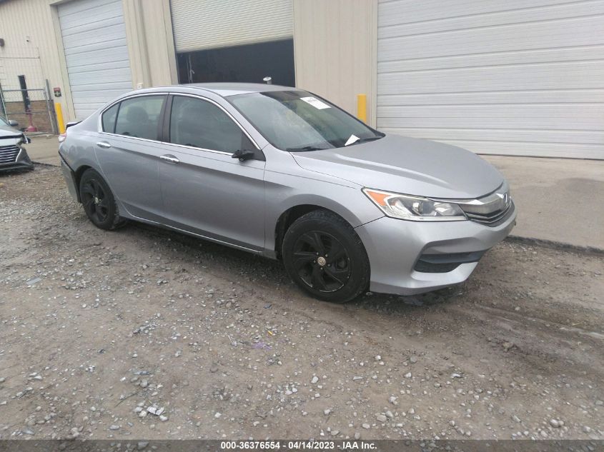 2016 HONDA ACCORD SEDAN LX - 1HGCR2F36GA104708
