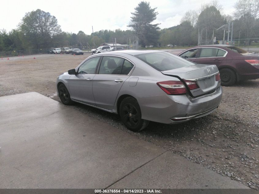 2016 HONDA ACCORD SEDAN LX - 1HGCR2F36GA104708