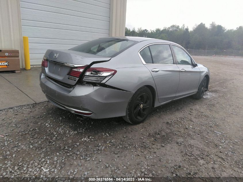 2016 HONDA ACCORD SEDAN LX - 1HGCR2F36GA104708