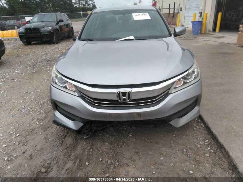 2016 HONDA ACCORD SEDAN LX - 1HGCR2F36GA104708