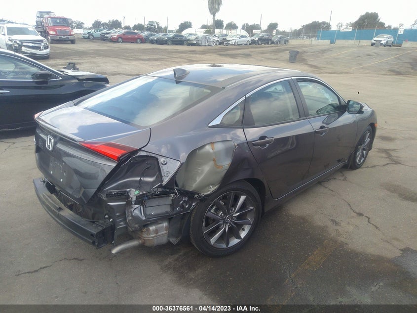 VIN 19XFC1F39LE202968 2020 HONDA CIVIC SEDAN EX
