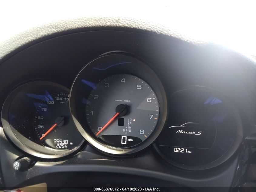 2018 PORSCHE MACAN S - WP1AB2A5XJLB33903