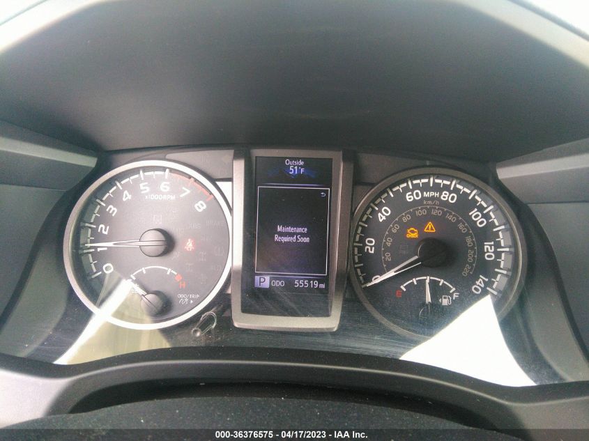 2019 TOYOTA TACOMA 4WD SR/SR5/TRD SPORT - 3TMCZ5AN8KM198420