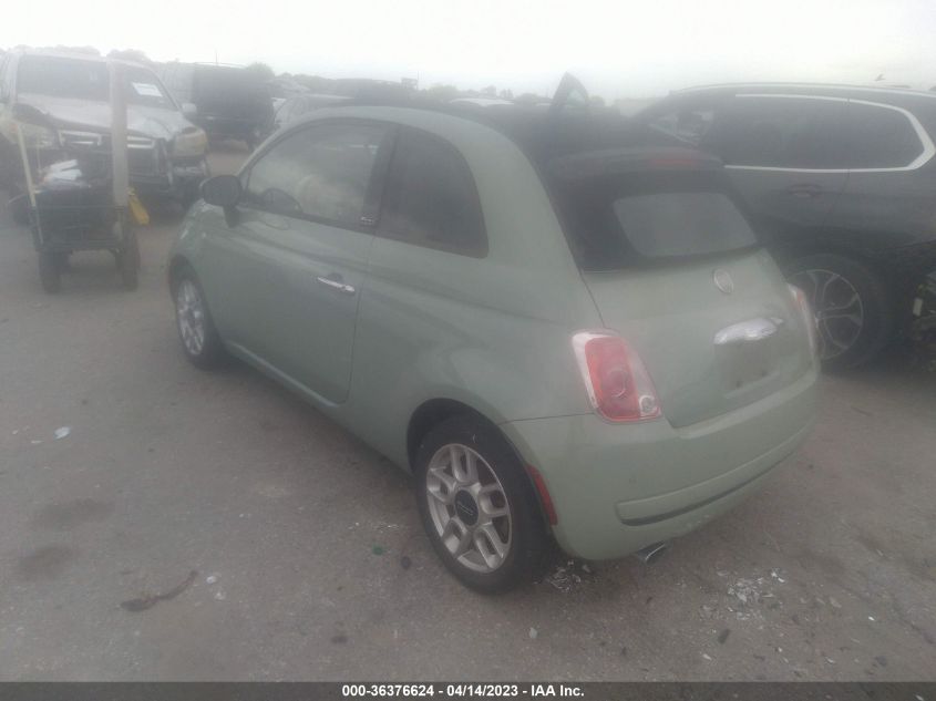 2015 FIAT 500C POP 3C3CFFDR4FT537025