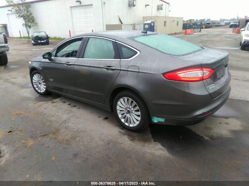 2014 FORD FUSION ENERGI SE LUXURY - 3FA6P0PU6ER330432