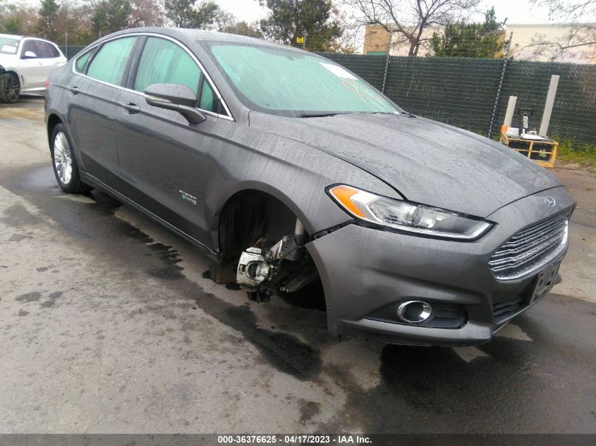 2014 FORD FUSION ENERGI SE LUXURY - 3FA6P0PU6ER330432