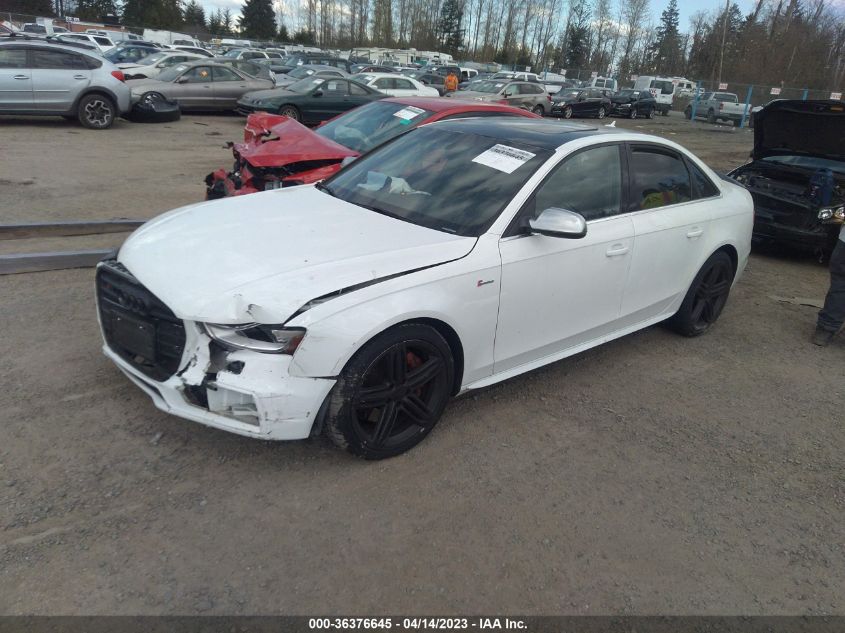 2013 AUDI S4 WAUBGCFL4DA106990