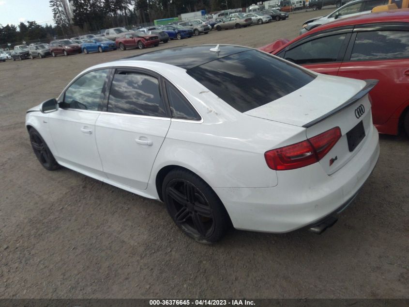 2013 AUDI S4 WAUBGCFL4DA106990