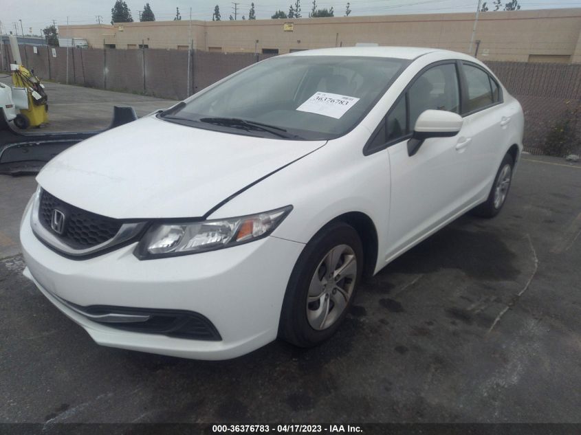 2015 HONDA CIVIC SEDAN LX - 19XFB2F57FE701654