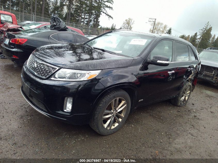 2014 KIA SORENTO SX LIMITED - 5XYKWDA73EG462046