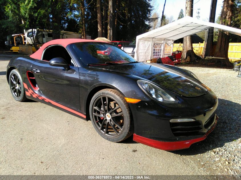 2013 PORSCHE BOXSTER - WP0CA2A83DS112635