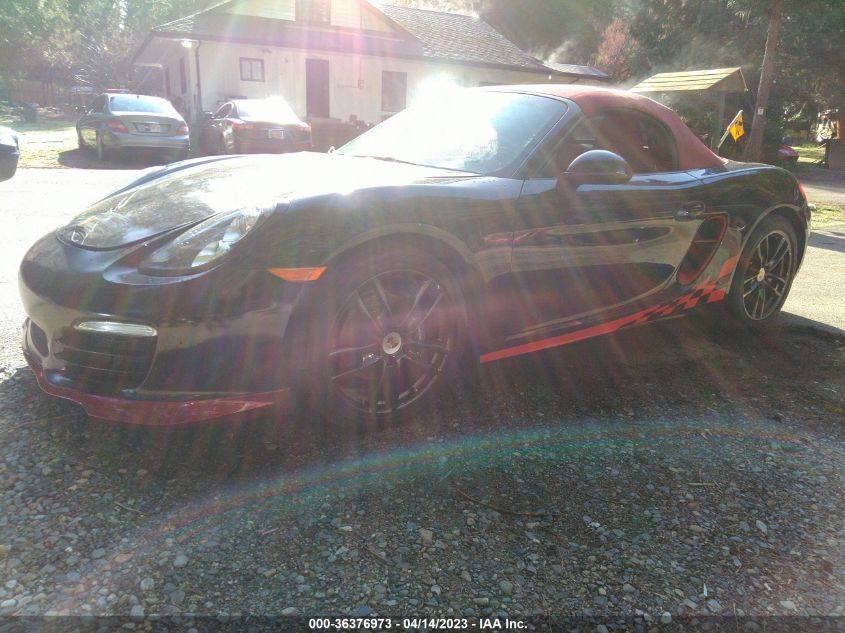 2013 PORSCHE BOXSTER - WP0CA2A83DS112635