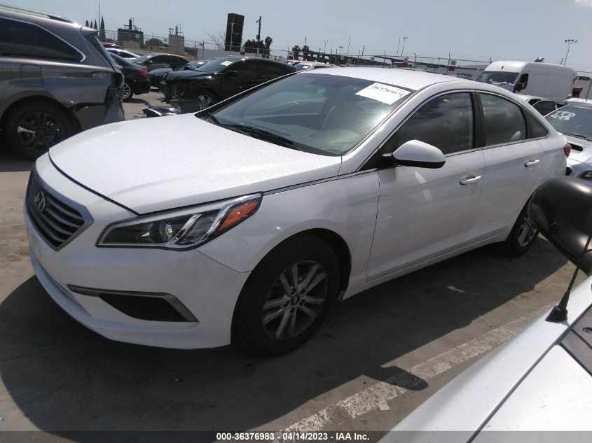 2016 HYUNDAI SONATA 2.4L SE - 5NPE24AF8GH274473