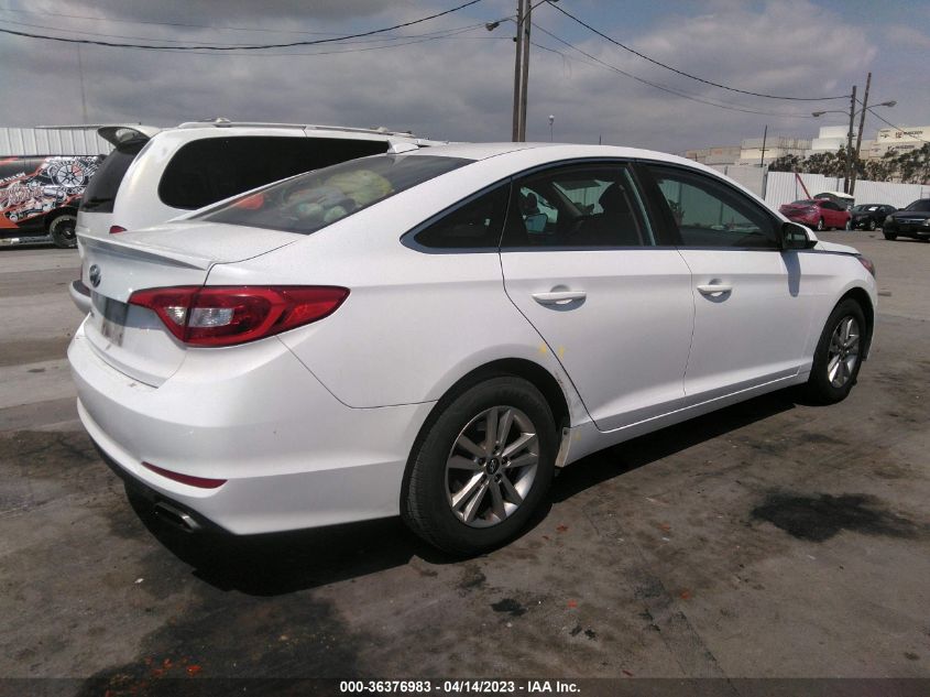 2016 HYUNDAI SONATA 2.4L SE - 5NPE24AF8GH274473