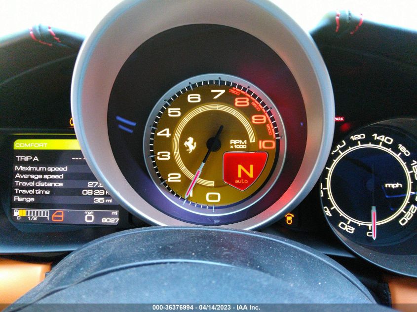 2016 FERRARI CALIFORNIA ZFF77XJA6G0216523