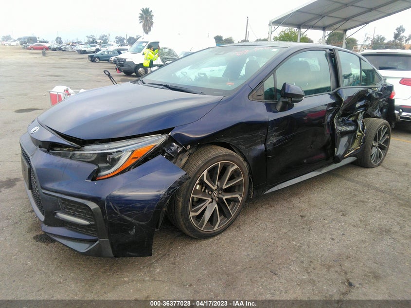 VIN 5YFS4RCE2LP039742 2020 TOYOTA COROLLA SE/NIGHTSHADE