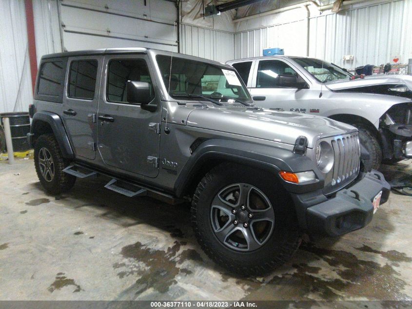 2018 JEEP WRANGLER UNLIMITED SPORT S - 1C4HJXDG0JW125661