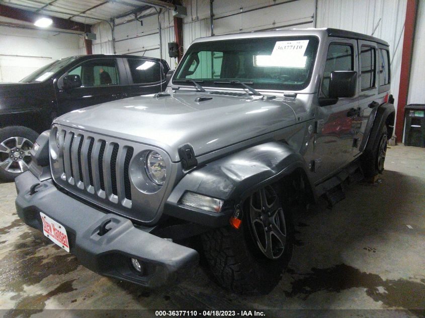 2018 JEEP WRANGLER UNLIMITED SPORT S - 1C4HJXDG0JW125661