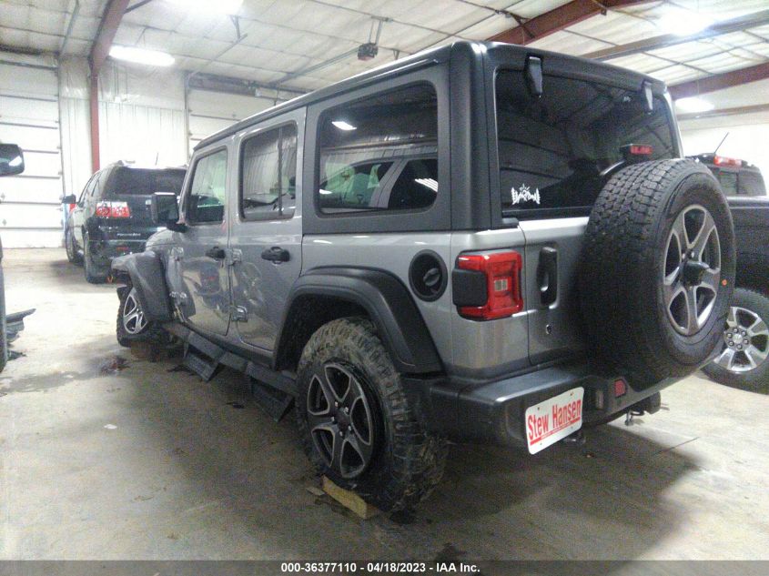 2018 JEEP WRANGLER UNLIMITED SPORT S - 1C4HJXDG0JW125661