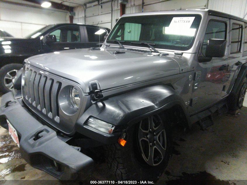 2018 JEEP WRANGLER UNLIMITED SPORT S - 1C4HJXDG0JW125661