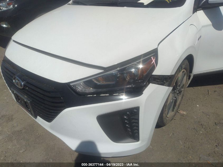 2018 HYUNDAI IONIQ PLUG-IN HYBRID KMHC65LD9JU087085