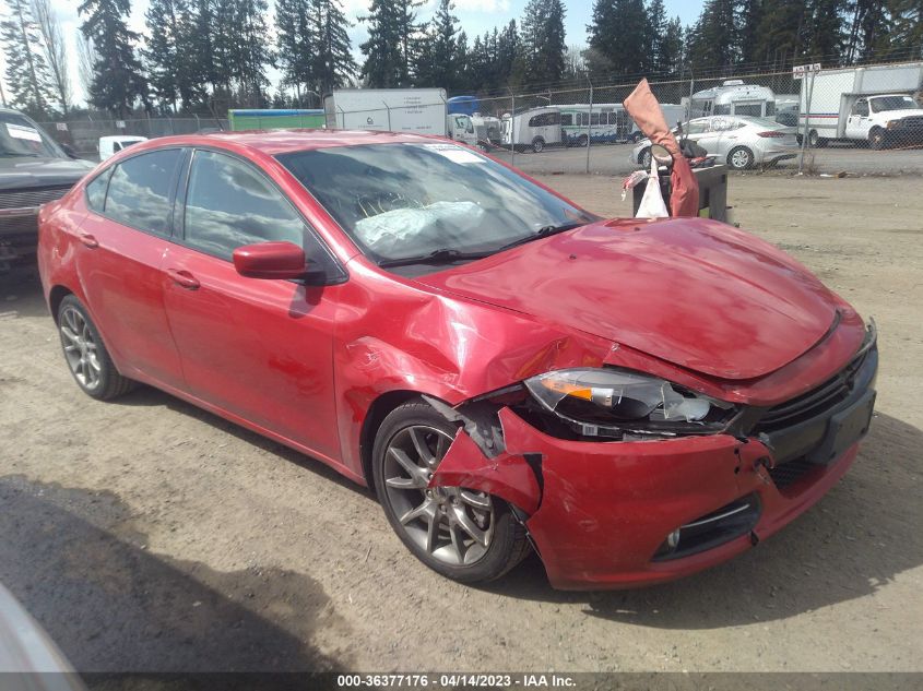 2014 DODGE DART SXT - 1C3CDFBB8ED685355