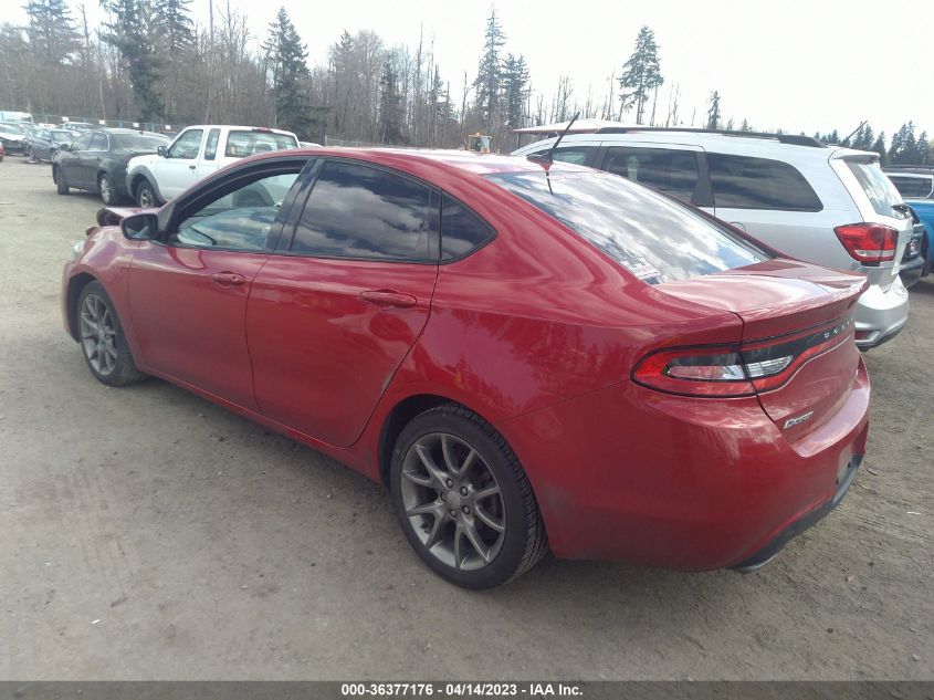2014 DODGE DART SXT - 1C3CDFBB8ED685355