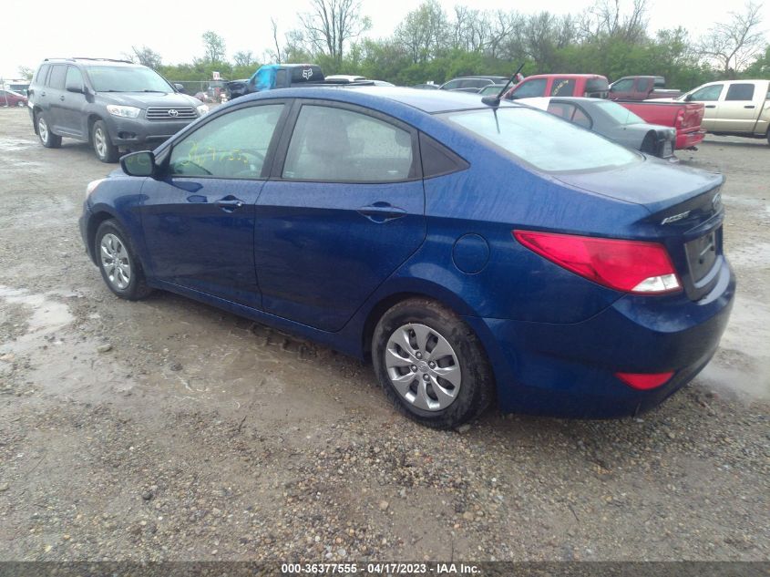 2016 HYUNDAI ACCENT SE - KMHCT4AE9GU136146