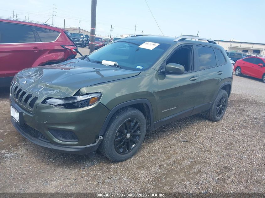 2021 JEEP CHEROKEE LATITUDE - 1C4PJLCB2MD155934