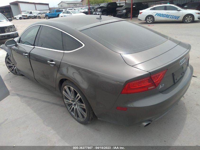 2013 AUDI A7 3.0 PREMIUM PLUS WAUYGBFC6DN077747