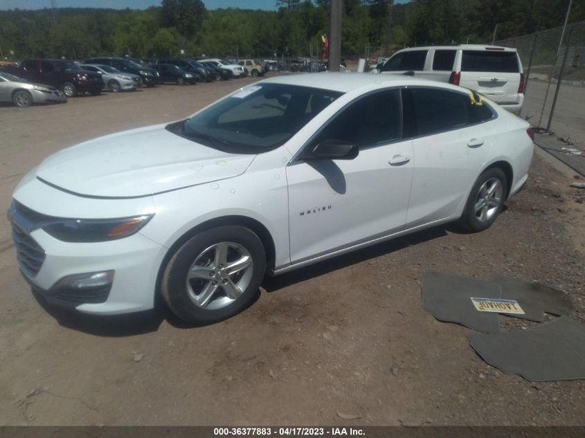 2019 CHEVROLET MALIBU LS - 1G1ZB5STXKF206845