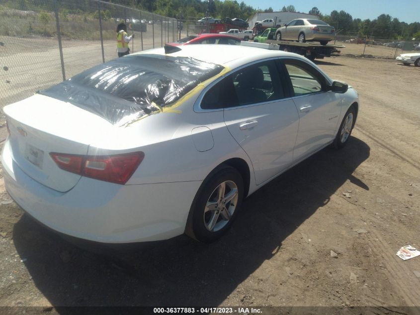 2019 CHEVROLET MALIBU LS - 1G1ZB5STXKF206845