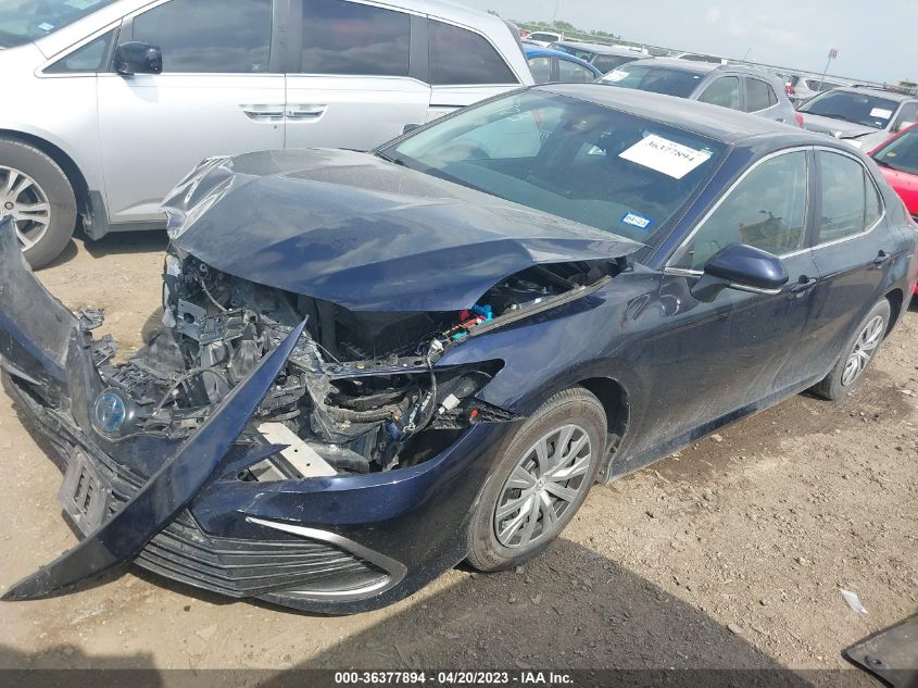 2022 TOYOTA CAMRY HYBRID LE - 4T1C31AK8NU584671
