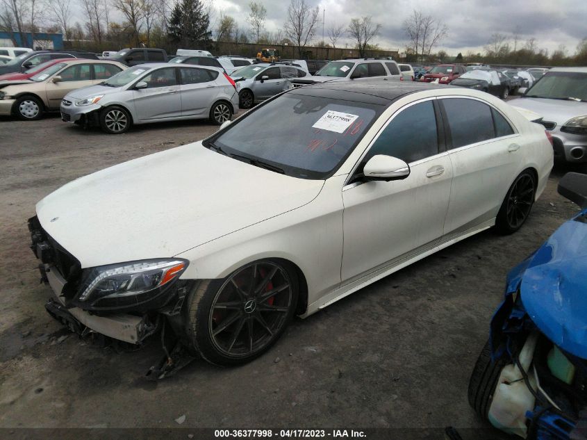 2015 MERCEDES-BENZ S-CLASS S 550 - WDDUG8FB2FA097831