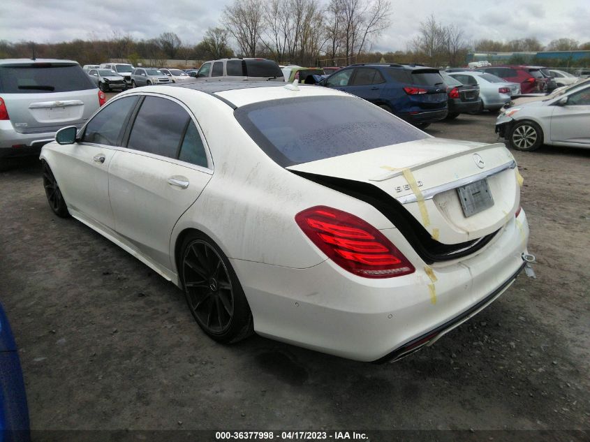 2015 MERCEDES-BENZ S-CLASS S 550 - WDDUG8FB2FA097831