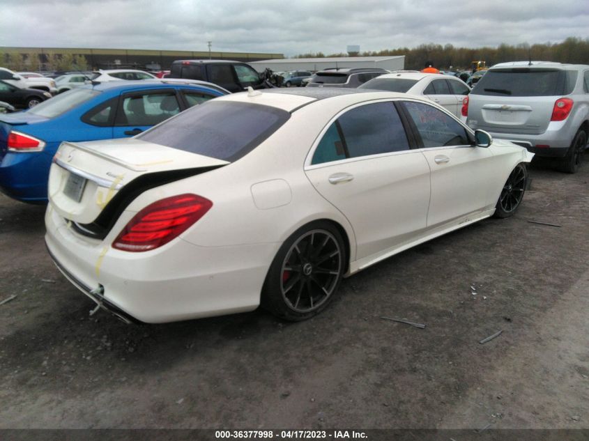 2015 MERCEDES-BENZ S-CLASS S 550 - WDDUG8FB2FA097831
