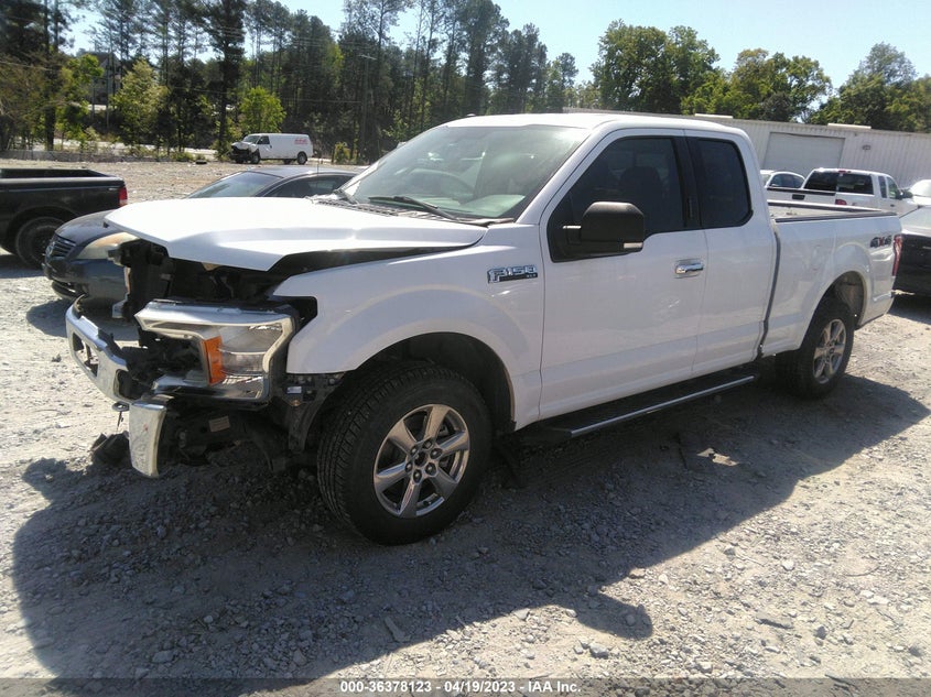 VIN 1FTEX1EP0JKG08281 2018 FORD F-150 XL/XLT/LARIAT