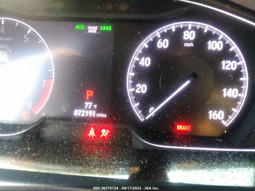 VIN 1HGCV2F38LA021903 2020 HONDA ACCORD SEDAN SPORT