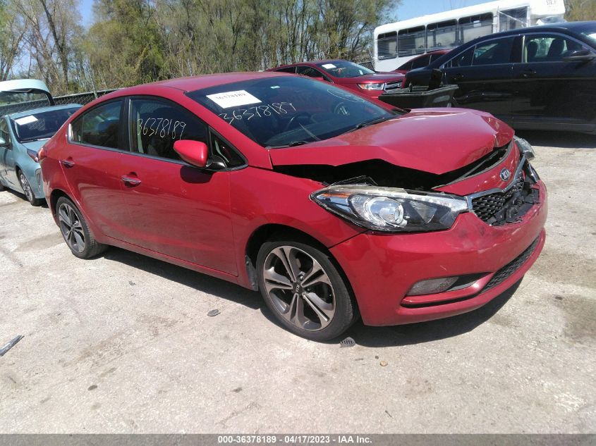 2014 KIA FORTE EX - KNAFX4A82E5093046