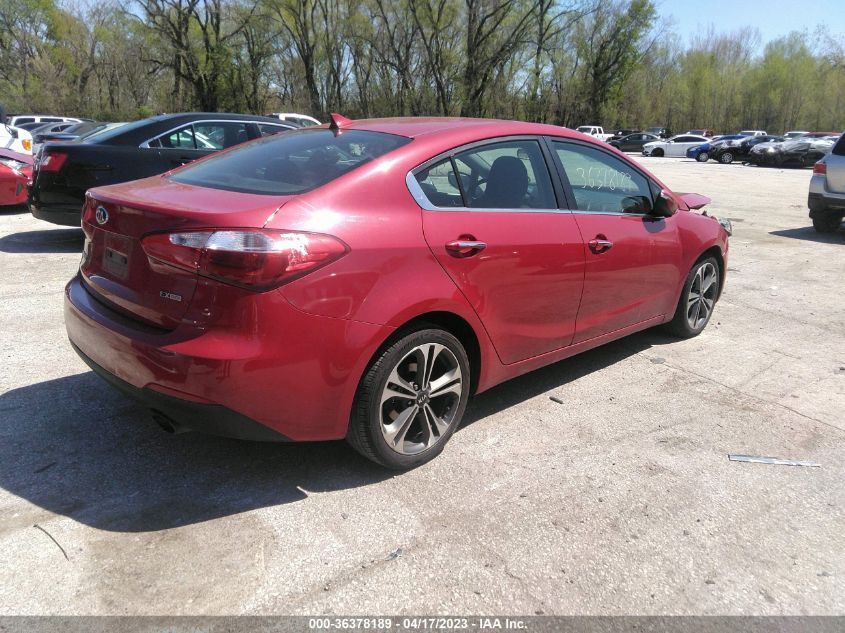 2014 KIA FORTE EX - KNAFX4A82E5093046