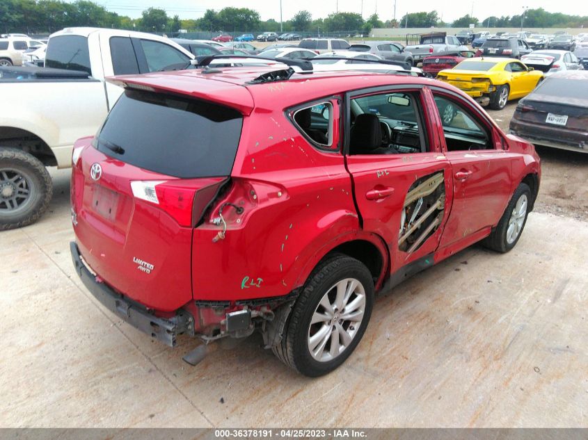 2014 TOYOTA RAV4 LIMITED - 2T3DFREV9EW207353