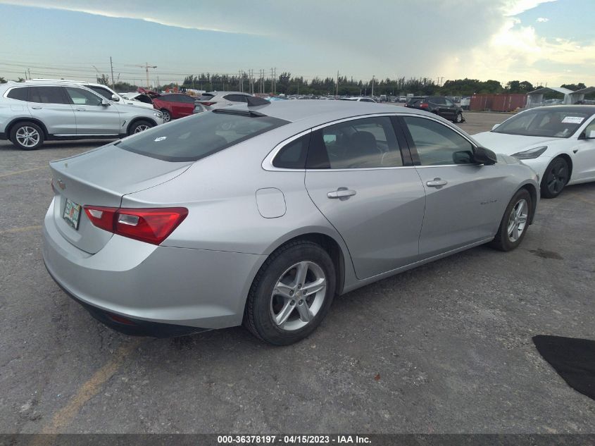 2020 CHEVROLET MALIBU LS - 1G1ZC5ST9LF002164