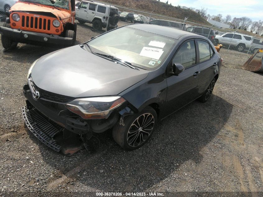2015 TOYOTA COROLLA S - 2T1BURHEXFC254721