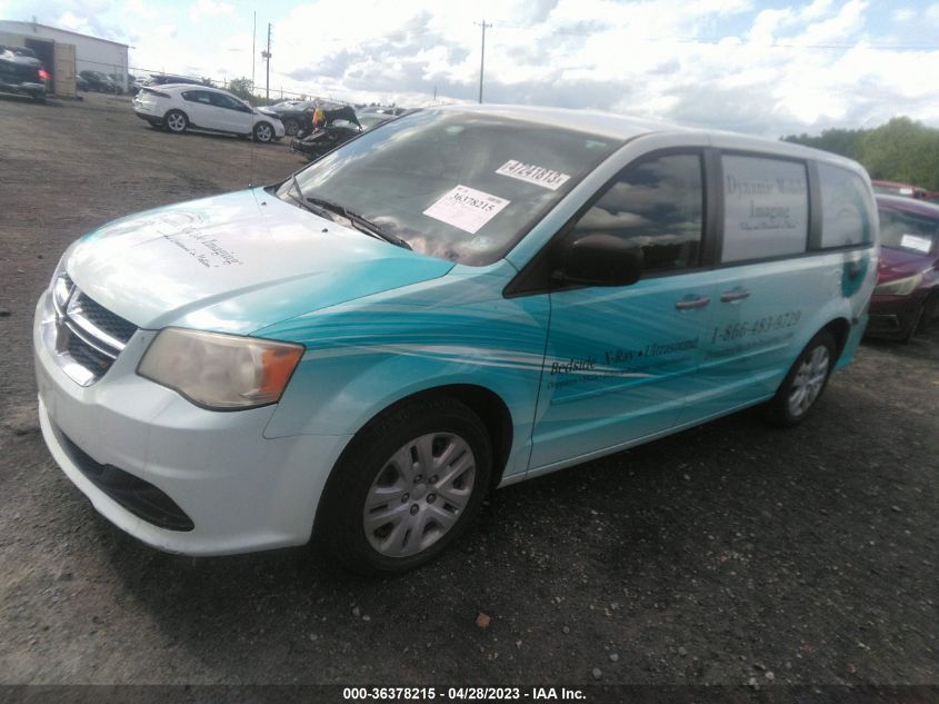 2015 DODGE GRAND CARAVAN SE - 2C4RDGBG8FR508990