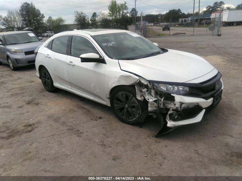2018 HONDA CIVIC HATCHBACK EX - SHHFK7H53JU218173