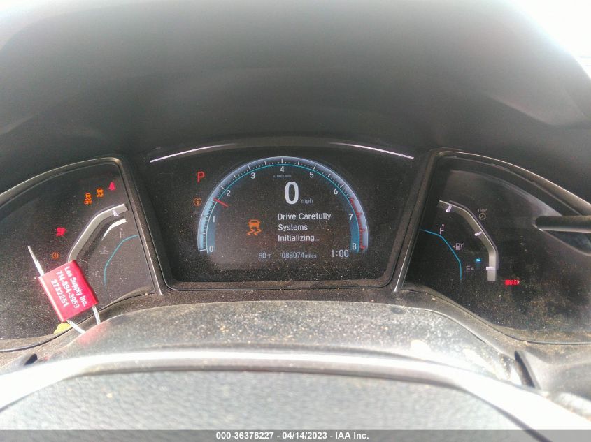2018 HONDA CIVIC HATCHBACK EX - SHHFK7H53JU218173
