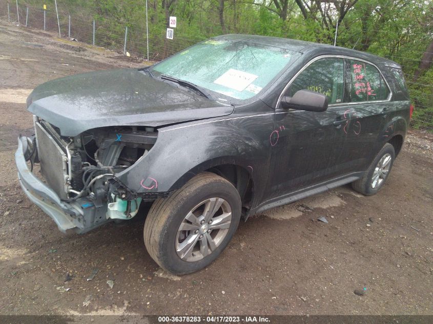 2013 CHEVROLET EQUINOX LS - 2GNALBEK1D6360528