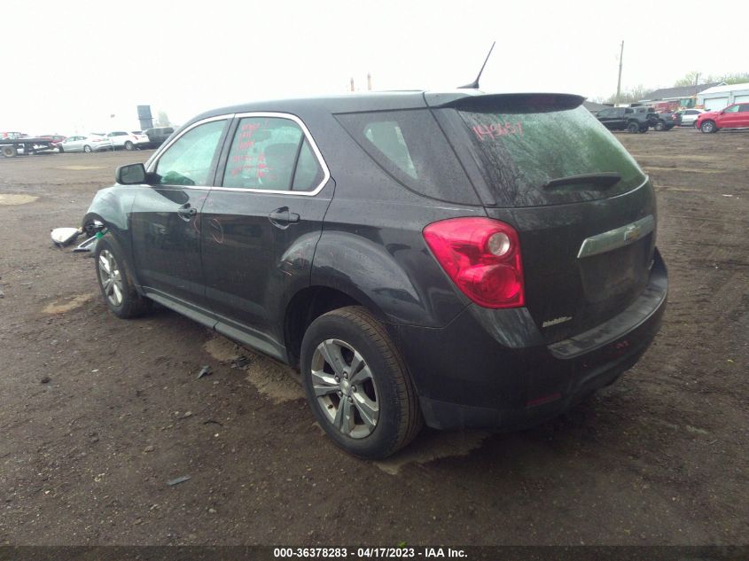 2013 CHEVROLET EQUINOX LS - 2GNALBEK1D6360528