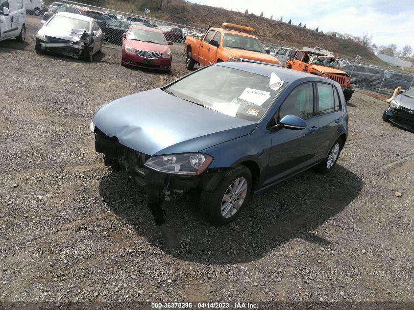 2015 VOLKSWAGEN GOLF TSI S - 3VW217AU1FM013066